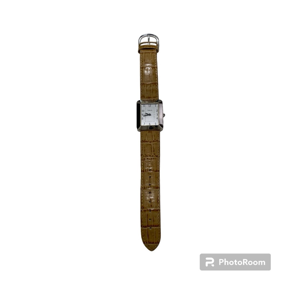 Carriage Timex Watch with Leather Band